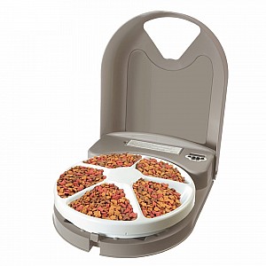 Eatwell 5 Meal Pet Cat and Dog Feeder