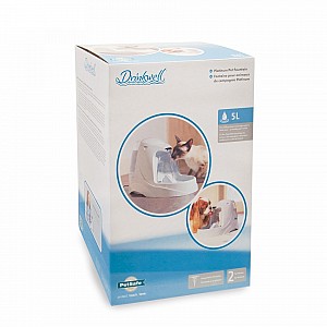 Drinkwell® Platinum Pet Fountain – 5L Capacity, Free-Falling Stream, Quiet Operation